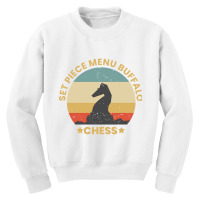 Hot Trend Vintage Retro Chess King Youth Sweatshirt | Artistshot