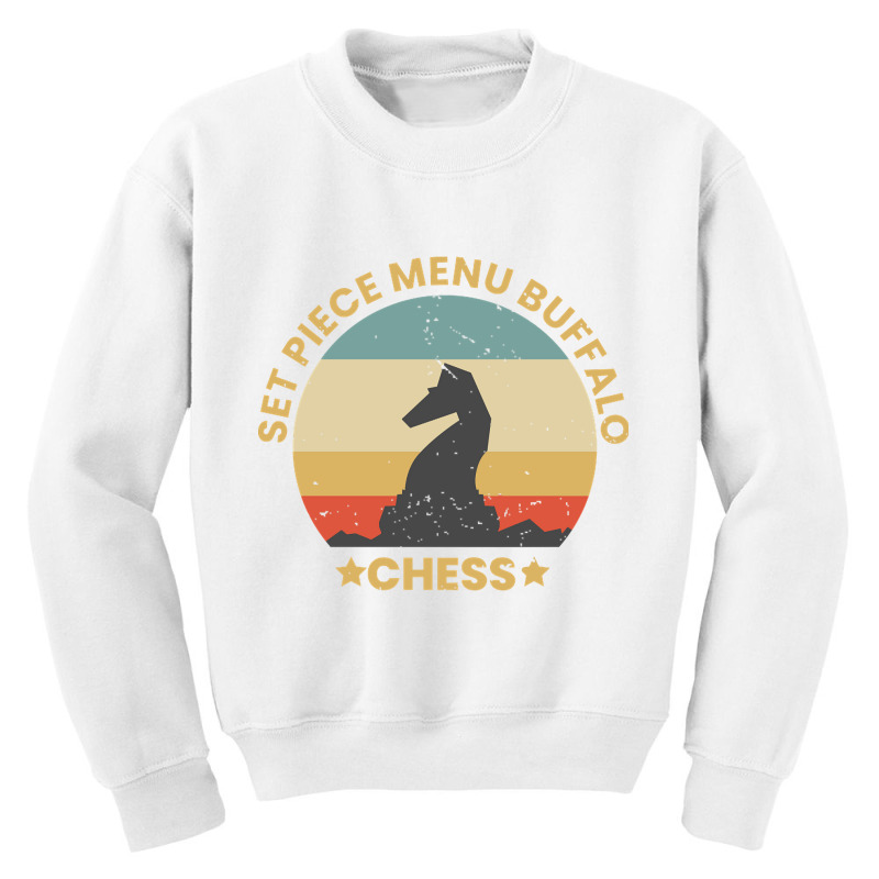 Hot Trend Vintage Retro Chess King Youth Sweatshirt by hongquangd | Artistshot