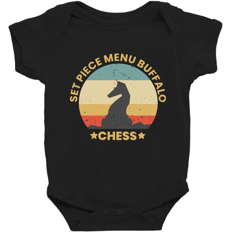 Hot Trend Vintage Retro Chess King Baby Bodysuit by hongquangd | Artistshot