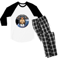 Cosmonautica   Cosmonaut Men's 3/4 Sleeve Pajama Set | Artistshot