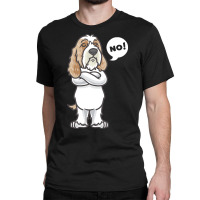 Petit Basset Griffon Venden T  Shirt Stubborn Petit Basset Griffon Ven Classic T-shirt | Artistshot