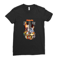 Marillion Guitar Signatures Ladies Fitted T-shirt | Artistshot