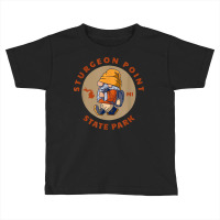 Sturgeon Point State Park Michigan Hiking Gnome Mi Vacation T Shirt Toddler T-shirt | Artistshot