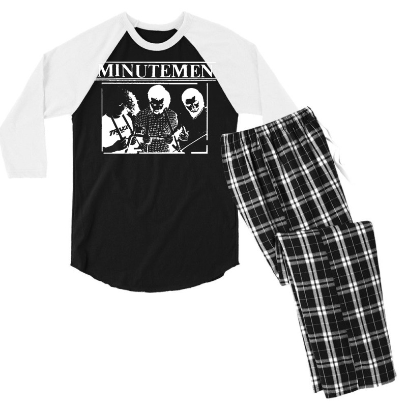 Minutemen Men's 3/4 Sleeve Pajama Set by New Storage | Artistshot