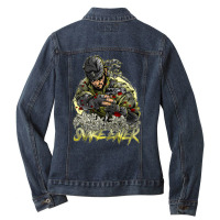 Snake Eater Ladies Denim Jacket | Artistshot