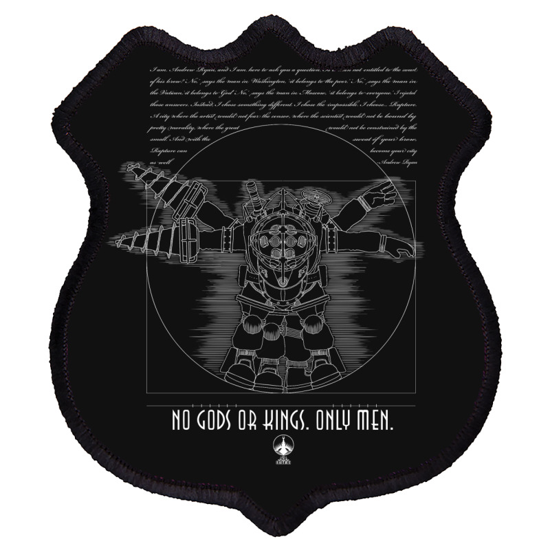 Vitruvian Daddy Shield Patch by Fearcheck | Artistshot