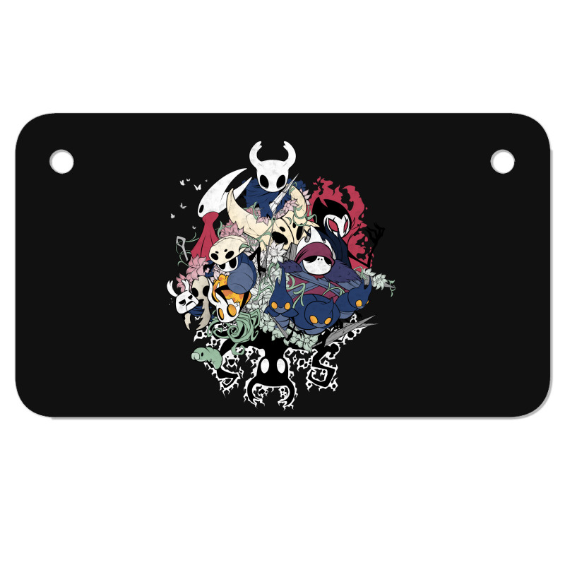 Hollow Crew Motorcycle License Plate by Fearcheck | Artistshot