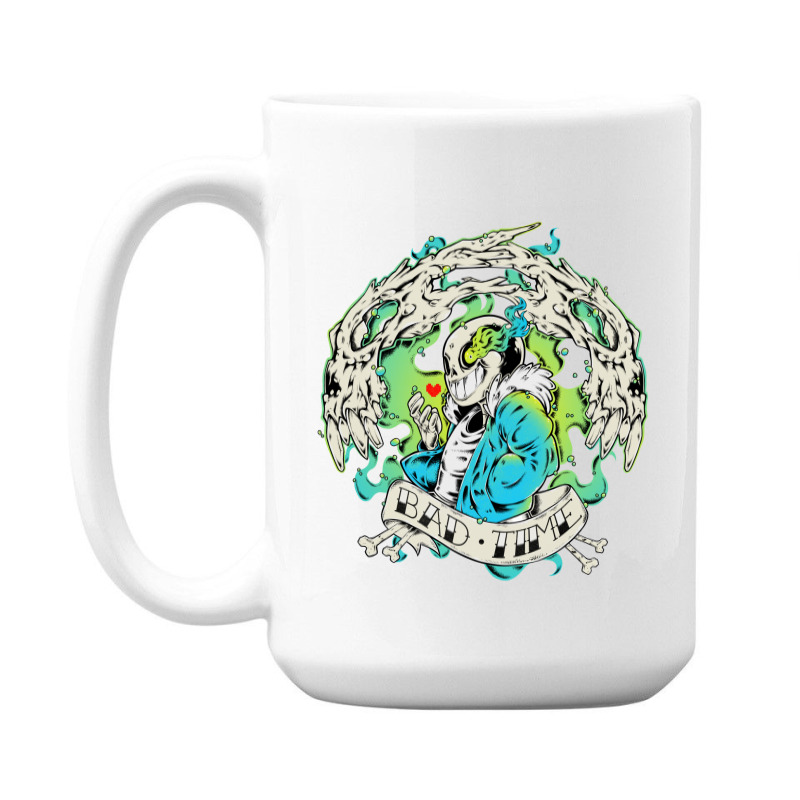 Bad Time 15 Oz Coffee Mug by Fearcheck | Artistshot