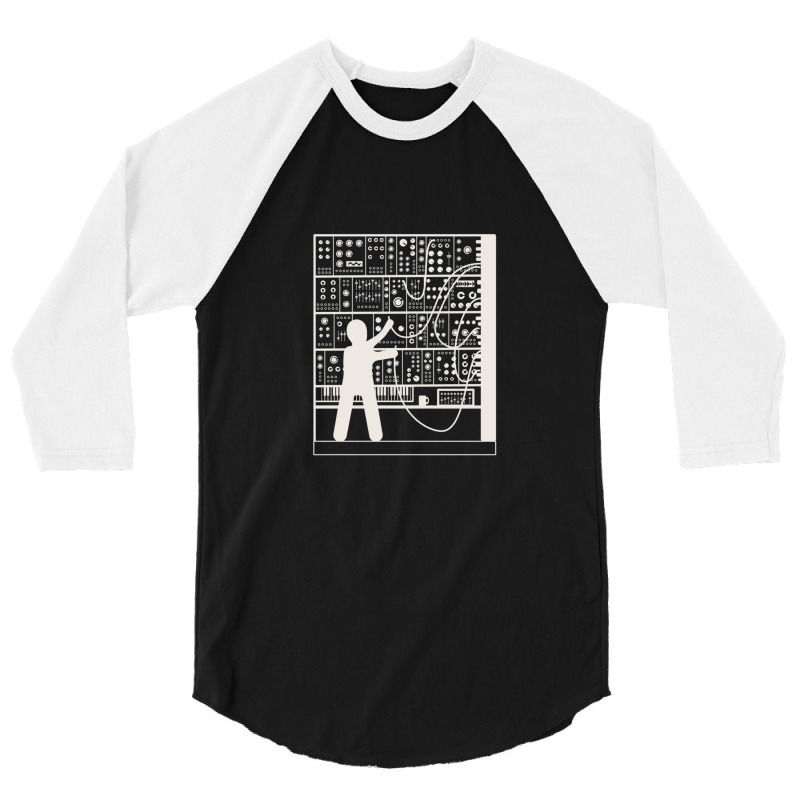 Modular Synthesizer Lover 3/4 Sleeve Shirt | Artistshot