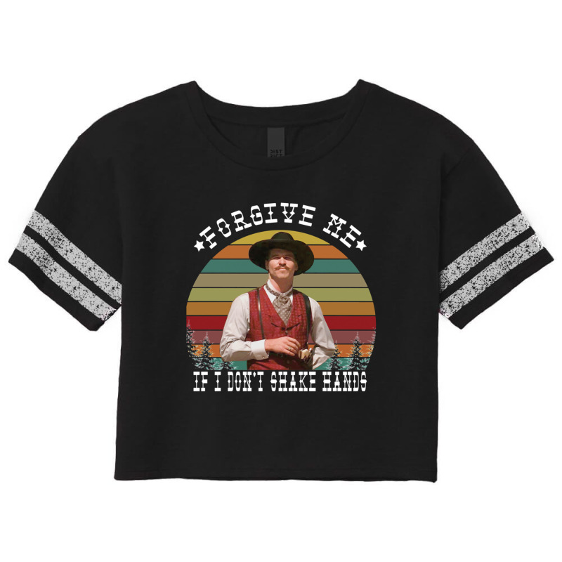 Gifts For Women Johnny Cash Guitar My Favorite People Forgive Shakehan Scorecard Crop Tee by GuadalupeDorothy | Artistshot