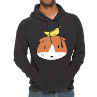 Banana Guinea Pig Face Vintage Hoodie | Artistshot