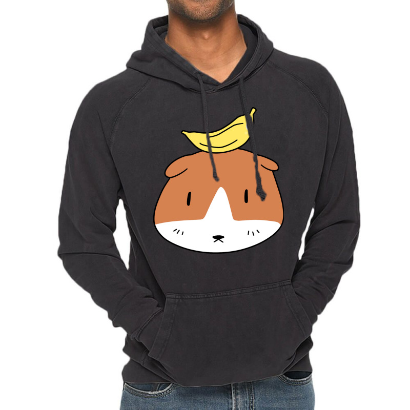 Banana Guinea Pig Face Vintage Hoodie | Artistshot