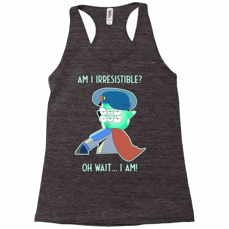 Irresistible Tribore   Final Space Racerback Tank by ashtahorion4 | Artistshot