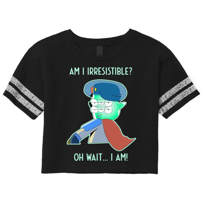 Irresistible Tribore   Final Space Scorecard Crop Tee by ashtahorion4 | Artistshot