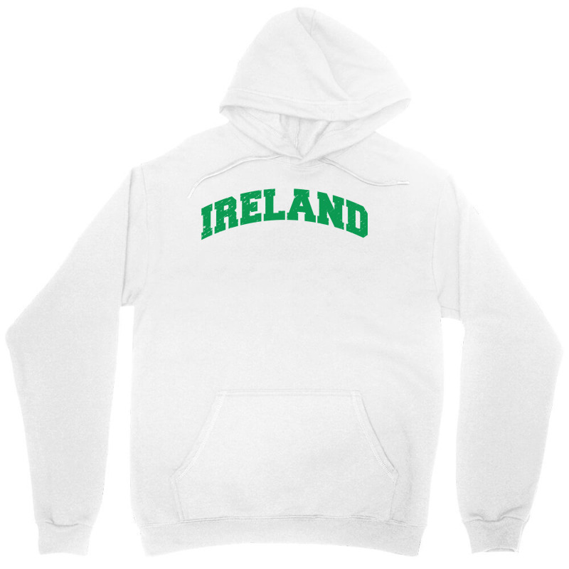 Varsity College Style Ireland Sweatshirt Unisex Hoodie | Artistshot