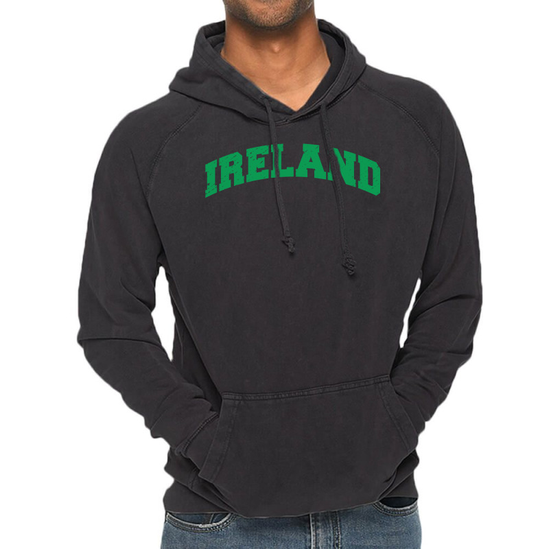 Varsity College Style Ireland Sweatshirt Vintage Hoodie | Artistshot