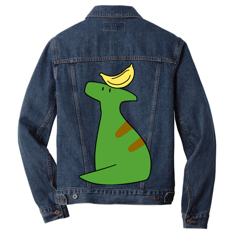 Banana Hadrosaurid Men Denim Jacket | Artistshot