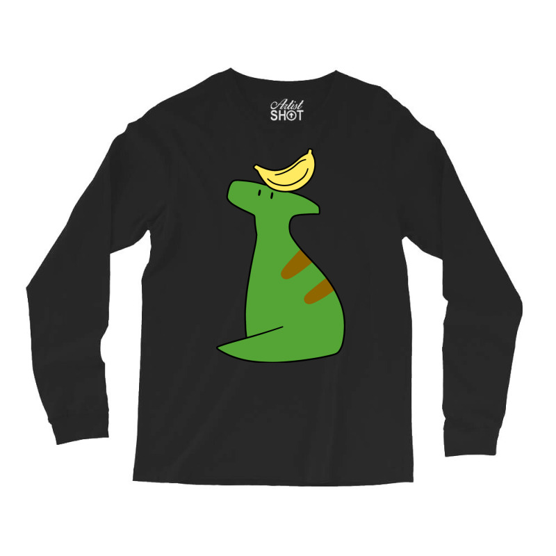 Banana Hadrosaurid Long Sleeve Shirts | Artistshot