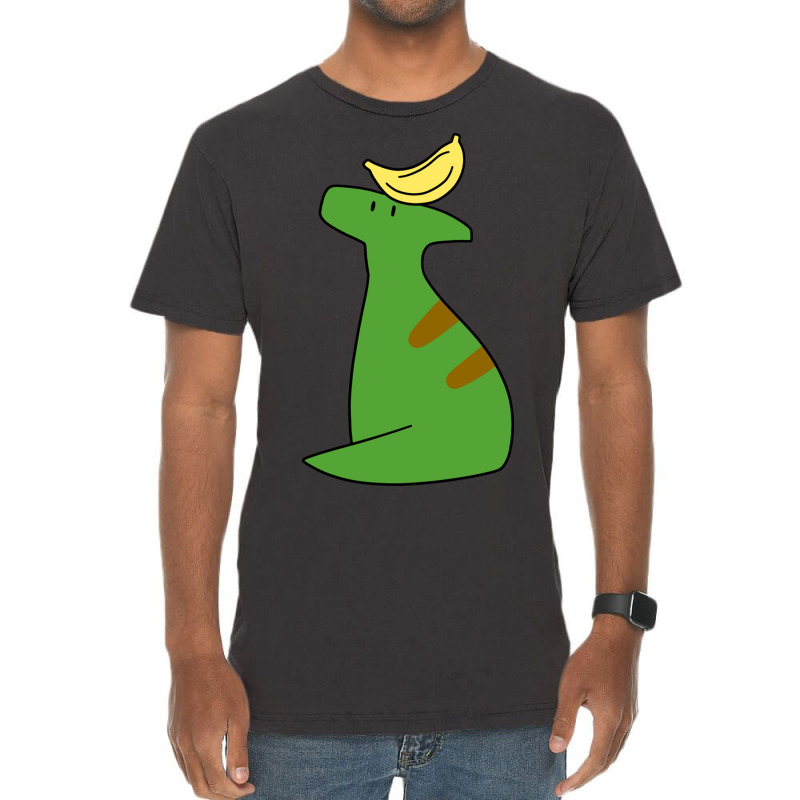 Banana Hadrosaurid Vintage T-shirt | Artistshot