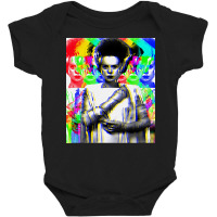 Trending Kaleidoscopic Bride Of Frankenstein Baby Bodysuit | Artistshot