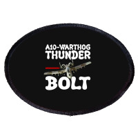 A10 Warthog Thunder Bolt For Dark Oval Patch | Artistshot