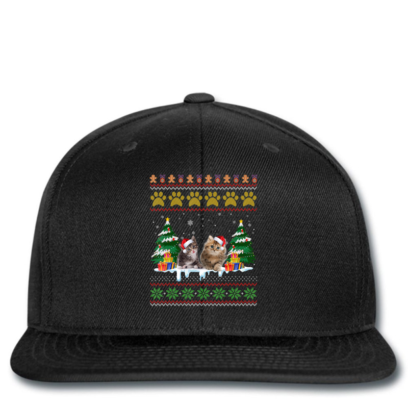 Cat Christmas Ugly Sweater Santa Hat For Cat Lover Printed hat by namnguyen | Artistshot