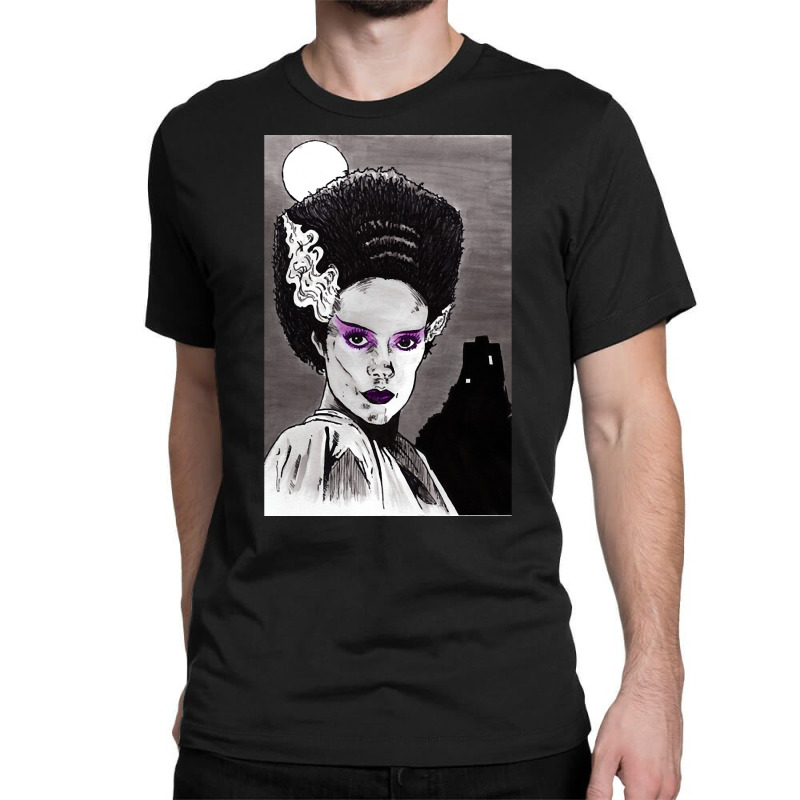 Limited Edition Bride Of Frankenstein (3) Classic T-shirt by michealyoungerlk01 | Artistshot