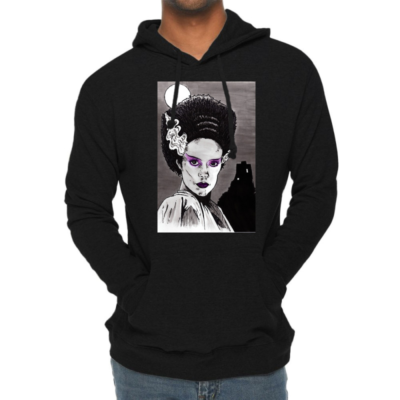 Limited Edition Bride Of Frankenstein (3) Lightweight Hoodie by michealyoungerlk01 | Artistshot