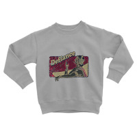 Defiance (filter + Destressed) Toddler Sweatshirt | Artistshot