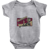 Defiance (filter + Destressed) Baby Bodysuit | Artistshot