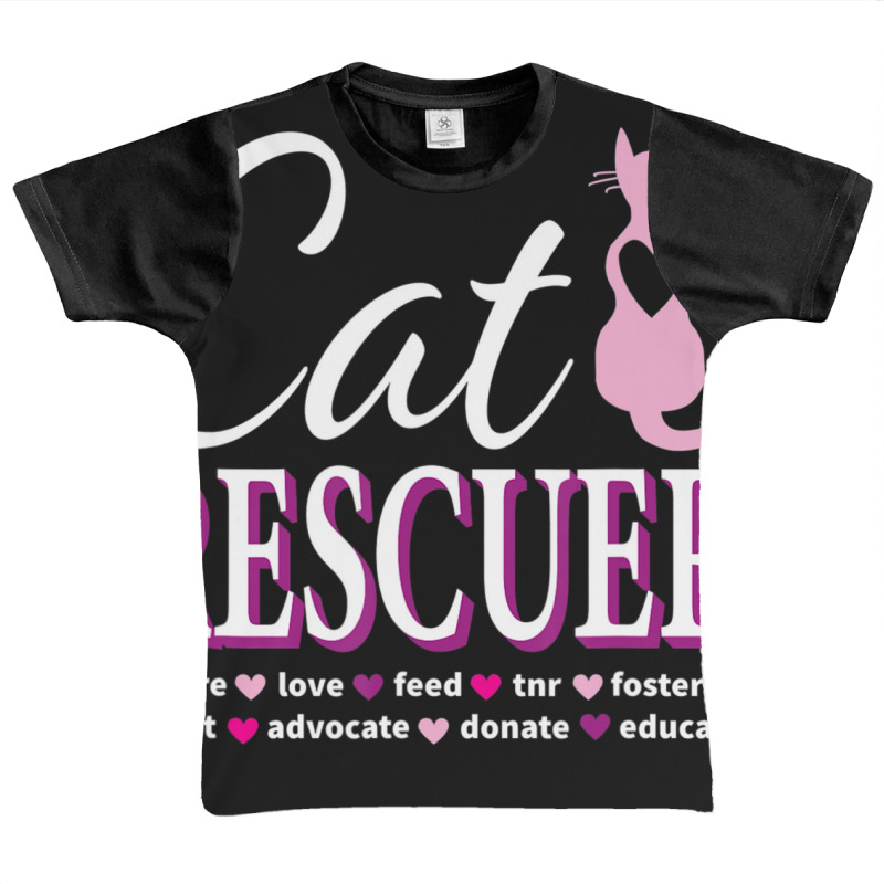 Cat Rescue Feral Kittens Homeless Cats Shelter Tnr Graphic Youth T ...