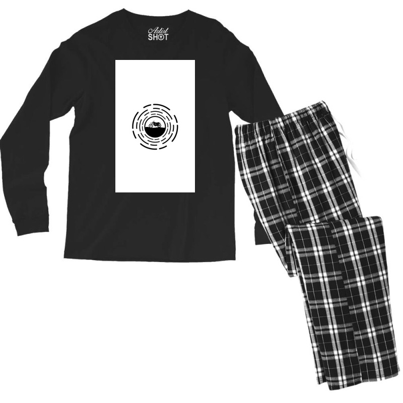 Dirt Bike Men's Long Sleeve Pajama Set by Slackftg | Artistshot