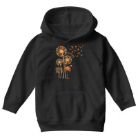 Melanin Dandelion Flamingo Black History Month Cute Blm Bird T Shirt Youth Hoodie | Artistshot