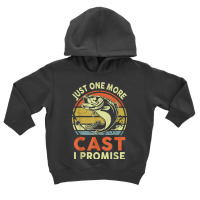 Mens Fishing Shirt Just 1 More Cast I Promise Bass Fish Funny Dad T Sh Toddler Hoodie | Artistshot