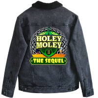 Holey Moley Abc Season 2 Unisex Sherpa-lined Denim Jacket | Artistshot