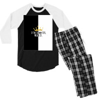 Trending If The Crown Fits Wear It - Ranboo My Beloved (2) Men's 3/4 Sleeve Pajama Set | Artistshot