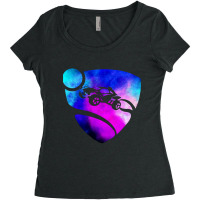 Galazy Color Rocket League Women's Triblend Scoop T-shirt | Artistshot