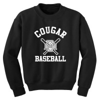 Cougars Baseball Youth Sweatshirt | Artistshot