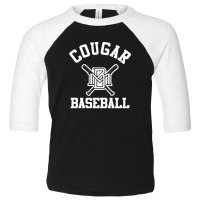 Cougars Baseball Toddler 3/4 Sleeve Tee | Artistshot