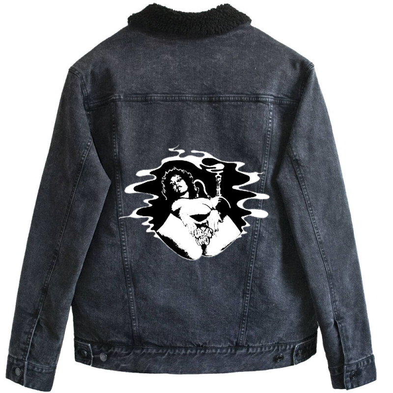 Electric Wizard Unisex Sherpa-Lined Denim Jacket by sladeca | Artistshot