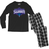 The Greensboro Swarm Men's Long Sleeve Pajama Set | Artistshot