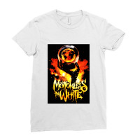 Hand Fire Motionless Ladies Fitted T-shirt | Artistshot