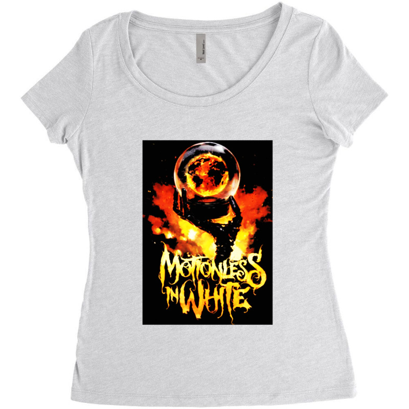 Hand Fire Motionless Women's Triblend Scoop T-shirt by Avanza Tees | Artistshot