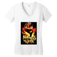 Hand Fire Motionless Women's V-neck T-shirt | Artistshot