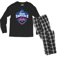 Delhi Capitals Men's Long Sleeve Pajama Set | Artistshot