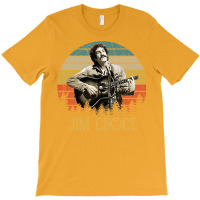 Retro Vintage Jim Folk Croce T-shirt | Artistshot