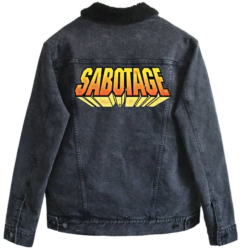 S.a.b.o.t.a.g.e (1994) Unisex Sherpa-Lined Denim Jacket by ouadiecaitoq | Artistshot