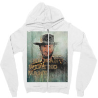 The Man With No Name Zipper Hoodie | Artistshot