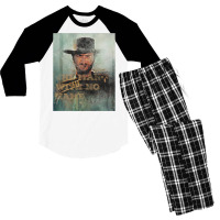 The Man With No Name Men's 3/4 Sleeve Pajama Set | Artistshot