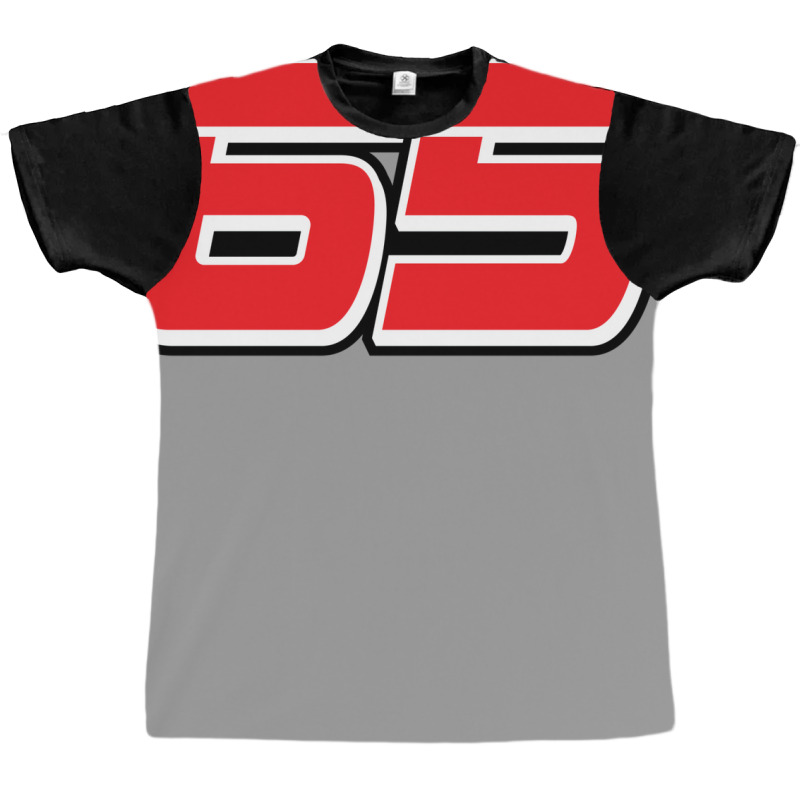 Loris Capirossi Number 65 Red Graphic T-shirt by ojanenpjantam | Artistshot